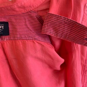 Men’s XXL linen long sleeve shirt